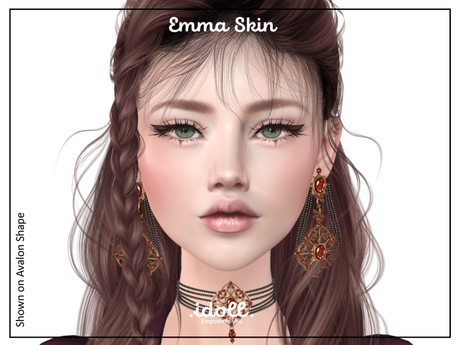 Second Life Marketplace - .Idoll. Emma Skin (Frost) WAIFUS SKINS